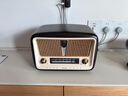 熊貓1936臺式D-85復古藍牙實(shí)木收音機木質(zhì)音響桌面音箱全波段光纖插卡U盤(pán) 曬單實(shí)拍圖