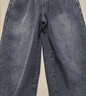 左西男童加絨牛仔褲兒童冬季保暖褲子2025新款中大童長(cháng)褲 牛仔色 140 曬單實(shí)拍圖