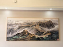 YWZR金色萬(wàn)里長(cháng)城公司辦公室靠山圖字畫(huà)裝飾背景墻面國畫(huà)客廳山水掛畫(huà) CT-236【大會(huì )堂同款】 晶瓷畫(huà)【平面】 180*60 航空級鋁合金 金色( 曬單實(shí)拍圖