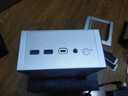極夜/TOPFEEL【DeskOne T2】全鋁迷你主機電腦臺式機mini小微型PC安靜便攜H255/HX370 銳龍 7 H 255準系統（無(wú)內存硬盤(pán)） 皓月琉銀 曬單實(shí)拍圖