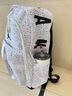 Jordan耐克AJ雙肩包 Nike滿(mǎn)天星書(shū)包男女童大學(xué)生背包電腦包 白色/黑色 曬單實(shí)拍圖