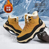 雪中飛雪地靴男女2025冬季御寒保暖棉靴厚底百搭戶(hù)外徒步鞋 燕麥黃 42 曬單實(shí)拍圖