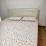 枕中夢(mèng)1.5米奶油風(fēng)軟包雙人床主臥白色實(shí)木床現代簡(jiǎn)約橡膠木1.8m大床 床+20cm山羊絨彈簧墊 1500mm*2000mm框架結構 曬單實(shí)拍圖