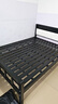 科虎床鐵藝床雙人床1.5x2米鐵架床家用鐵床架 黑床架【高尾】白軟包【熱銷(xiāo)款】 1.5*1.9/2.0m【默認2.0】 曬單實(shí)拍圖
