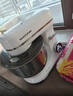 順然602e直流廚師機家用全自動(dòng)和面機小型商用多功能電動(dòng)打蛋器揉面攪面包一體機攪拌肉餡料理機 珍珠白【304鉤+可定時(shí)】直流輕音 曬單實(shí)拍圖
