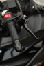 AGY鈴木GSX250R改裝配件牛角離合手柄GW250 DL250可調剎車(chē)手拉桿手把 03一體加長(cháng)款:黑黑色 曬單實(shí)拍圖