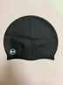 TOSWIM拓勝泳帽男女款不勒頭長(cháng)發(fā)防水護耳硅膠游泳帽 墨魚(yú)黑加大版 曬單實(shí)拍圖