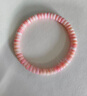 綠儂珠寶女王貝單圈手串胭脂螺藥片六棱手鏈送女友閨蜜生日禮物 【藥片-淺】約6*2mm/單圈 曬單實(shí)拍圖