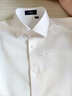 杉杉（FIRS） 【300支緞面純棉】高端DP免燙襯衫男款長(cháng)袖休閑商務(wù)輕奢襯衣 持久白【300支純棉+DP免燙】 42 （推薦80-86kg） 曬單實(shí)拍圖