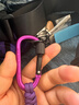 KORSBERRY戶(hù)外傘繩登山扣背包水杯掛鉤水瓶多功能掛繩水壺扣鑰匙扣 紫色 曬單實(shí)拍圖