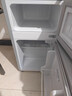 奧克斯小冰箱家用小型迷你冷藏冷凍兩用出租房宿舍用節能省電寢室辦公室電冰箱 【凈化去味】126銀色【高效保鮮 銅管速冷】22L 曬單實(shí)拍圖