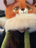 詩(shī)凡森（SHIFANSEN）尼克朱迪帽子 瘋狂動(dòng)物城狐貍兔子毛絨帽子耳朵會(huì )動(dòng)保暖護耳帽 狐貍(耳朵會(huì )動(dòng)哦)暖絨加厚 均碼(一般都能戴) 曬單實(shí)拍圖