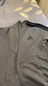 adidas經(jīng)典休閑三條紋長(cháng)袖套裝男女秋季阿迪達斯官方輕運動(dòng)   深灰（推薦選大一碼）   L 曬單實(shí)拍圖