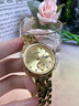 歐品客小金表女瑞士手表女士高端大牌機械表夜光防水精致小巧小表盤(pán)瑞表 足金鳳凰-帶鑒定證書(shū)-機械全金女 曬單實(shí)拍圖