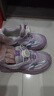 ABC KIDS兒童跑步鞋冬季男童女童運動(dòng)鞋 灰粉紫 34碼【內長(cháng)214/腳長(cháng)209】  曬單實(shí)拍圖