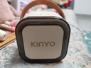 金運（KINYO）k歌麥克風(fēng)音箱一體機無(wú)線(xiàn)話(huà)筒唱歌神器家庭KTV套裝自帶聲卡藍牙小音響卡拉OK連電視2026新年禮物 曬單實(shí)拍圖