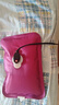 薌途絲光充電熱水袋防爆內膽替換芯暖床暖腳暖肚子卡通電暖寶寶暖手寶 絲光水袋玫紅色-已注水 曬單實(shí)拍圖
