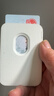 Smorss 適用蘋(píng)果MagSafe磁吸卡包通用iPhone17-12系列手機背貼卡套公交地鐵門(mén)禁購物卡袋手機殼卡包白色 曬單實(shí)拍圖