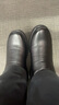 回力媽媽鞋冬季棉鞋加絨防滑保暖老人短靴中老年女皮鞋中年0871二棉40 曬單實(shí)拍圖