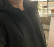 龍牙二代隱熾夾克鵝絨羽絨服冬季短款高端保暖休閑外套 極夜黑 L 180/100A 曬單實(shí)拍圖