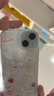 FANCYCHIC卡通涂鴉可愛(ài)小狗適用蘋(píng)果17/16/15pro手機殼iPhone17/16/15promax透明17/16/15蘋(píng)果系列 透白太空殼-小貓小狗 iPhone 15 曬單實(shí)拍圖