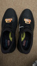 斯凱奇（Skechers）新年禮物閃穿鞋男士商務(wù)皮鞋冬薄款通勤休閑鞋一腳蹬德比鞋205311 曬單實(shí)拍圖