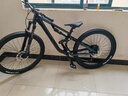 佳沃（JAVA）薩比亞 佳沃SABBIA軟尾山地車(chē)12速碟剎鋁合金林道油碟自行車(chē)速降 黑藍色-升級四活塞剎車(chē) S碼(150cm-168cm) 曬單實(shí)拍圖
