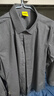 JEEP吉普長(cháng)袖襯衫男秋冬季商務(wù)休閑襯衣男士寬松上衣服男裝 灰色 XL 曬單實(shí)拍圖