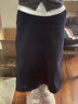 MUJI 女式 彈力燈芯絨 窄裙 長(cháng)半身裙 裙子女裝25年冬季BE1XWA5A 深灰色 M （160/66A） 曬單實(shí)拍圖