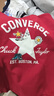Converse匡威童裝男童衛衣冬季新款兒童休閑運動(dòng)時(shí)尚學(xué)院風(fēng)百搭親膚 【加絨款】杰斯特紅CNVN-FW-J985 150 /72 【建議身高140-152cm】 曬單實(shí)拍圖