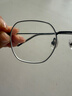 蔡司眼鏡近視男超輕男女同款大臉不夾鈦架男配防藍光眼鏡帶散光度數Z 19066黑色 輕盈鈦架顯臉小顯臉小 配蔡司旗下視特耐1.67超薄非球面 曬單實(shí)拍圖