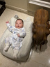 babycare山茶花連體衣春新品包屁衣新生兒爬服寶寶衣服 樹(shù)袋熊  66cm 曬單實(shí)拍圖