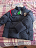茵寶（Umbro）羽絨服男女同款英格蘭復刻傳奇十字保暖立領(lǐng)復古夾克外套 經(jīng)典藍 XL 曬單實(shí)拍圖