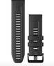 佳明 GARMIN Fenix7X碳黑色硅膠快拆表帶（26mm)，適用于F7X/MK2 曬單實(shí)拍圖