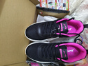 貴人鳥(niǎo)女運動(dòng)鞋子跑步跳繩緩震軟底旅游鞋  黑色/粉 女  38    曬單實(shí)拍圖