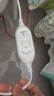 胖東來(lái)同款電熱毯開(kāi)關(guān)調溫雙控電褥子控制器單雙人通用型溫控配件 【通用款電熱毯開(kāi)關(guān)】2線(xiàn)單控開(kāi)關(guān)【1個(gè)裝】 曬單實(shí)拍圖