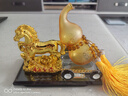 迪加倫生肖馬年吉祥物汽車(chē)擺件創(chuàng  )意車(chē)載香薰車(chē)內馬車(chē)葫蘆平安裝飾禮品 曬單實(shí)拍圖