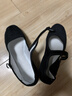艾舞戈民族舞蹈鞋秧歌膠州民間高跟舞鞋考級鞋黑老北京布鞋女 實(shí)心跟 36 曬單實(shí)拍圖