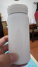 胖東來(lái)同款迷你口袋保溫杯304不銹鋼迷你保溫杯韓版簡(jiǎn)約高顏值口 白色200ML加厚+帶杯墊(+杯刷) 曬單實(shí)拍圖