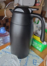 膳魔師（THERMOS） 保溫壺家用大容量辦公熱水瓶暖壺2L男女不銹鋼真空水壺 THS/THX THX-2000黑色 2L 曬單實(shí)拍圖