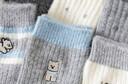 都市麗人兒童羊毛襪子女童秋冬季加厚保暖卡通男童高筒長(cháng)襪6-12歲加絨厚襪 曬單實(shí)拍圖