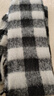 回力（Warrior）圍巾男冬季加長(cháng)加厚保暖海馬毛格子圍脖生日禮物情侶高級感圍脖女 曬單實(shí)拍圖