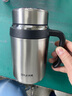 蘇泊爾同廠(chǎng)保溫杯男士大容量茶水分離泡茶杯手柄辦公水杯水壺杯子 本色【700ml】 曬單實(shí)拍圖