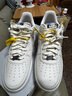 耐克NIKE男空軍一號AF1 AIR FORCE1馬年限定款運動(dòng)鞋IQ1119-011白42.5 曬單實(shí)拍圖