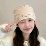 芬也（FENYE）月子帽產(chǎn)后純棉春夏季坐月子透氣產(chǎn)婦頭巾大頭圍可折疊媽媽睡眠帽 黃色貓咪【7A抗菌】折疊睡眠款 無(wú)規格 曬單實(shí)拍圖