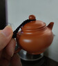 朱泥手拉壺 泡茶紫砂壺小容量沖罐泡茶壺茶具小 朱泥水平壺 110ml 曬單實(shí)拍圖