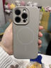 奶小鴨（NEYAA）適用蘋(píng)果16pro手機殼 iphone16pro保護套鏡頭全包超薄Magsafe磁吸液態(tài)硅膠防摔簡(jiǎn)約男女款 鈦原色 曬單實(shí)拍圖
