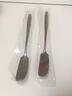 304黃油刀牛油刀奶酪甜品抹醬刀涂抹刀果醬抹刀加厚不銹鋼西餐刀 11mm6.5cm 銀色【2支裝】 曬單實(shí)拍圖