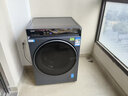 海爾（Haier）云溪4.0 滾筒洗衣機全自動(dòng)帶烘干洗烘一體 10KG超薄 家電國家補貼自營(yíng)直驅G583 一級能效 以舊換新 曬單實(shí)拍圖