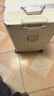 花瞳行李箱28寸大容量箱拉桿箱【明次日達】登機箱旅行箱密碼箱皮箱子 米白色【USB+杯架+干濕分離】 26英寸 【適合5-7天中長(cháng)途旅行】 曬單實(shí)拍圖